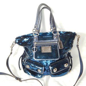 Extremely Rare! COACH Poppy Sequin Spotlight Tote